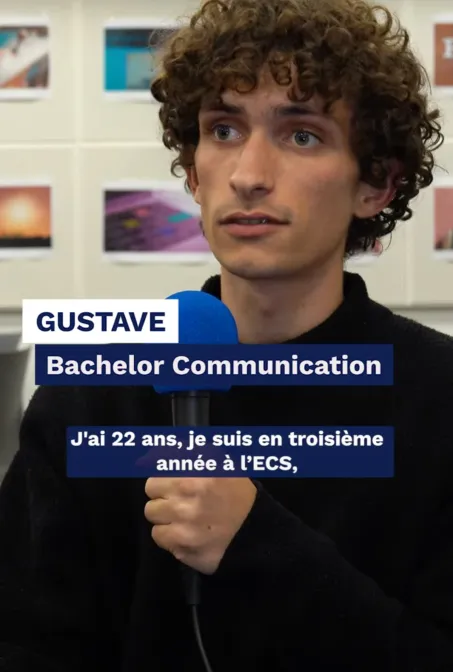 Gustave - Etudiant en bachelor communication