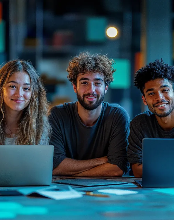 Etudiants en classe à l'ECS