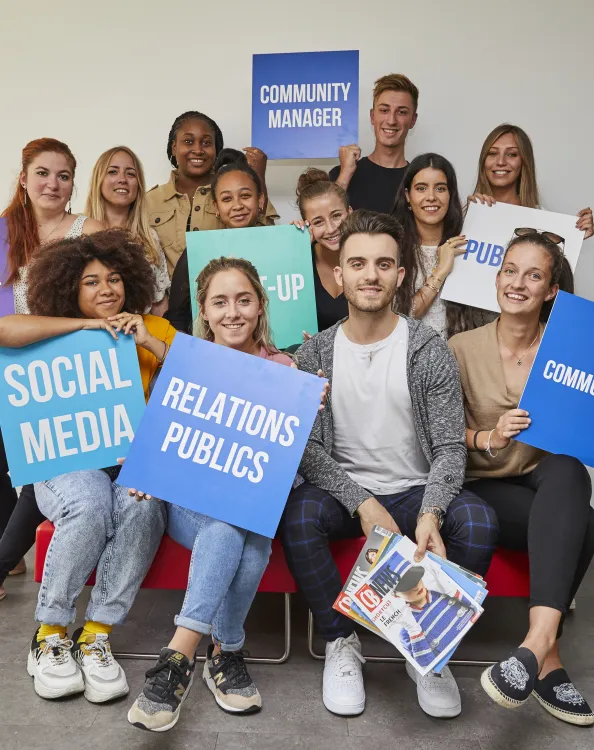 Etudiants du campus ECS Strasbourg