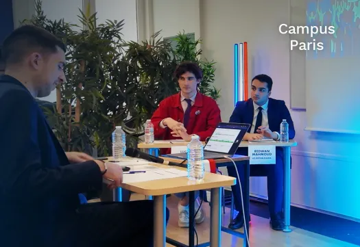 Semaine electorale dans l'école ECS Paris