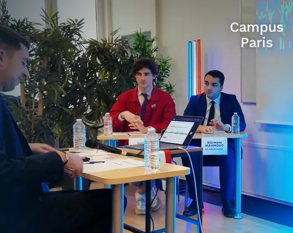 Semaine electorale dans l'école ECS Paris